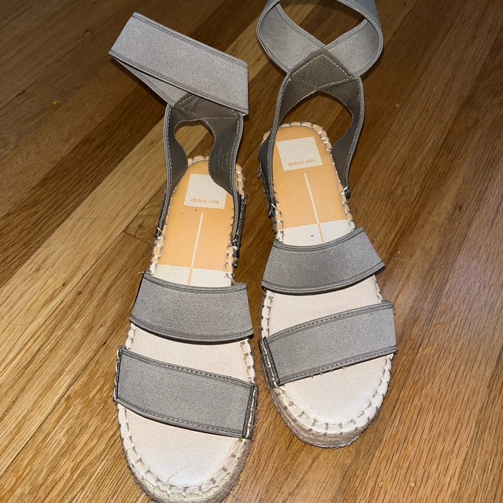 Dolce Vita Gray Espadrille